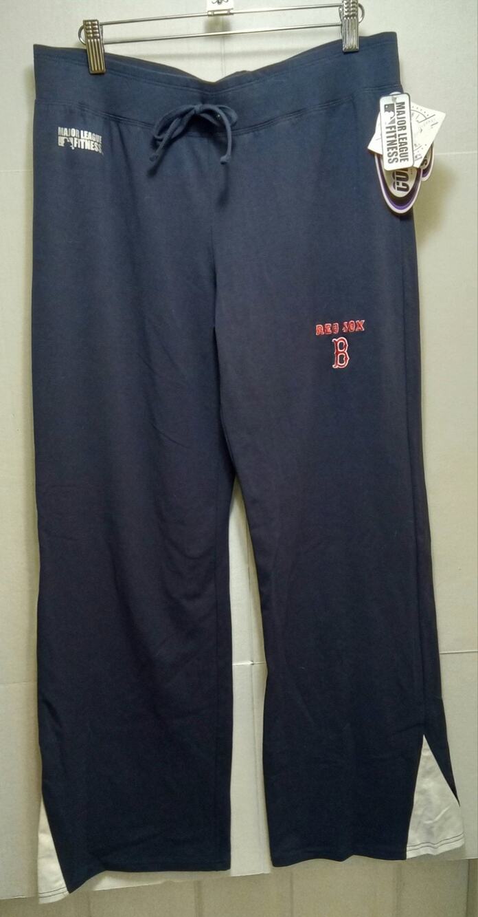 Y2K 2007 Boston Red Sox Major League Fitness Stretch Pants Women's Medium